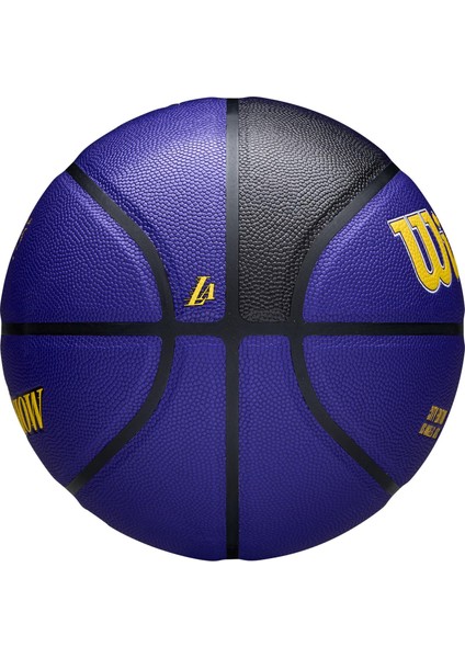 Basketbol Topu 2024 Nba Team City Collector Los Angeles Lakers Size 7 WZ4033814XB7