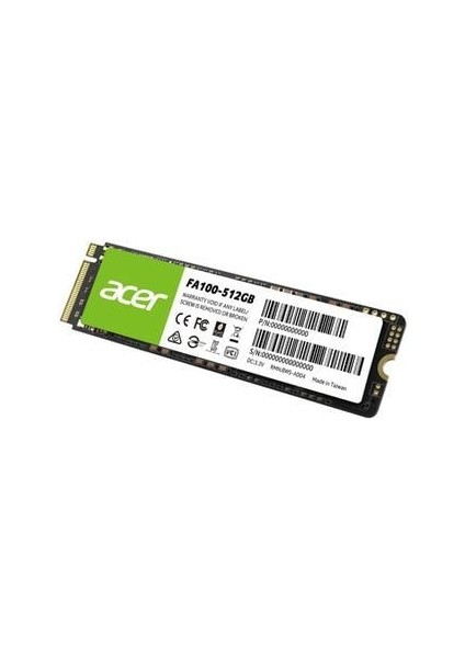 FA100 512GB 3300MB-2300MB M.2 PCIe SSD