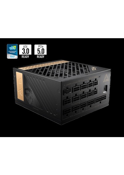 MEG AI1300P PCIE5 1300W 80+ PLATINUM PSU