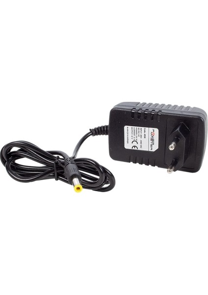 PM-4531 12 Volt - 2 Amper Plastik Kasa Priz Tipi Adaptör 5.5*2.5 Uç