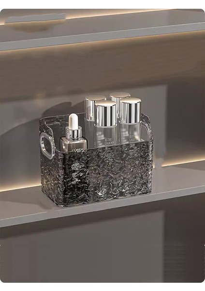 Hedis Space Çok Amaçlı Organizer Transparan Koyu Mini