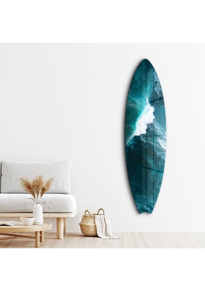 Ocean Waves | Surfboard Cam Duvar Tablosu