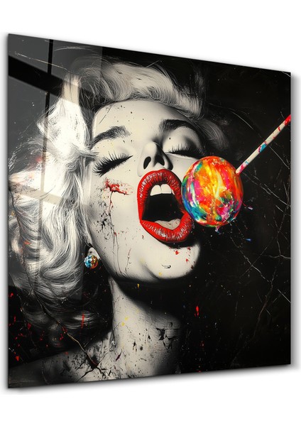 Lollypop - Hollywood Vibes | Cam Duvar Tablosu