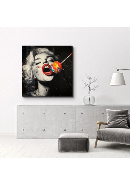 Lollypop - Hollywood Vibes | Cam Duvar Tablosu