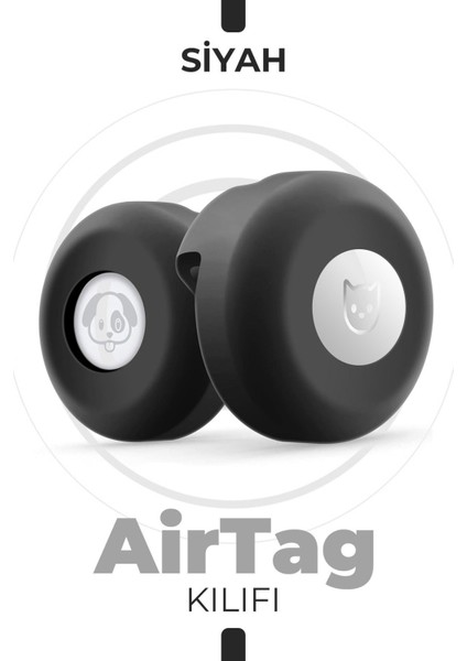 Airtag Uyumlu Köpek Tasma Kılıfı