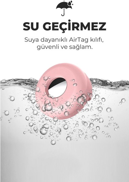 Airtag Uyumlu Köpek ve Kedi Tasma Kılıfı Tam Koruma Klasik Yumuşak Soft Silikon Airtag Kılıfı modelleri