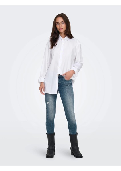 15336681 5 Cep Kadın Pantolon - Mavi