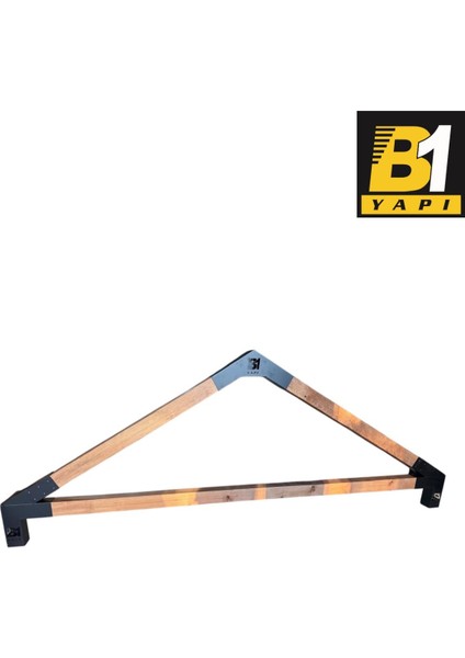 Pergola Kamelya 4 Kollu Açılı Kenar Bağlantı Aparatı Sol