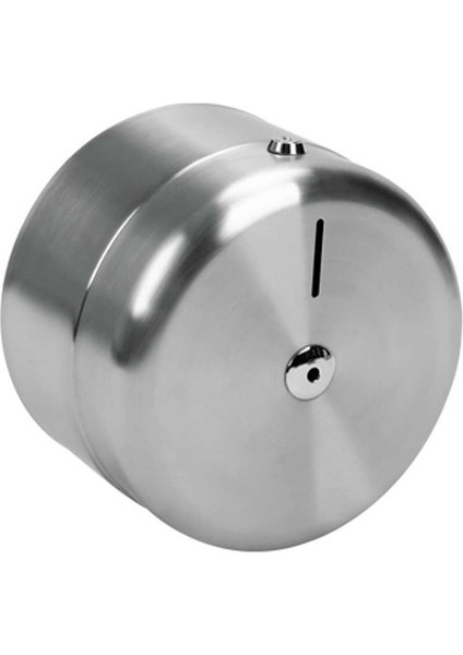 Paslanmaz Krom Içten Çekmeli Wc Tuvalet Kağıdı Dispenseri Arapatı - Kilitli