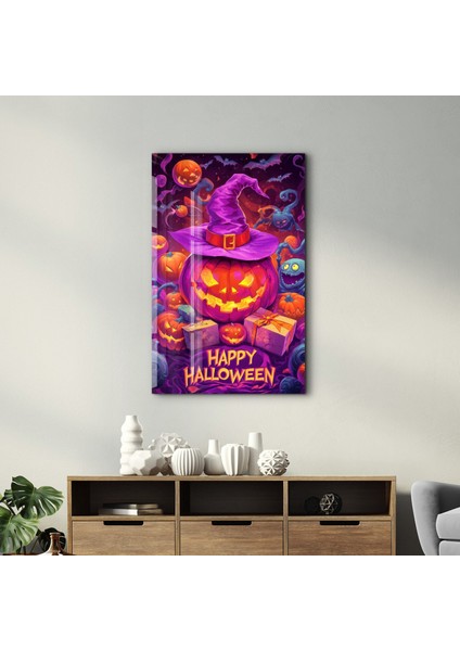 Glowing Jack-O-Lanterns | Halloween Cam Duvar Tablosu