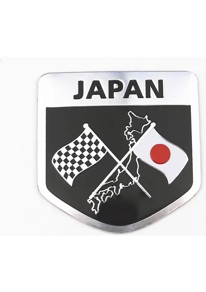 Japan Arma Tipi 3D Metal Oto Amblem