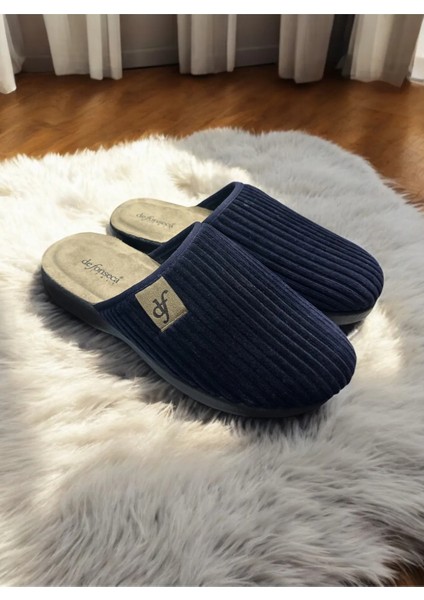 Kumaş Kışlık Bella Nakışlı Mevsimlik Erkek Ev Terliği Çeyiz Bohça Seti