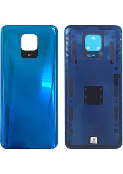 Redmi Uyumlu Note 9s Pil Kapağı Mavi