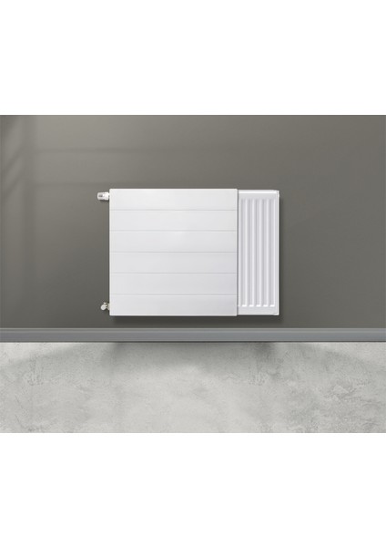 Panel Radyatörler İçin Dekoratif Ön Yüzey Kaplama - Çizgi Dokulu