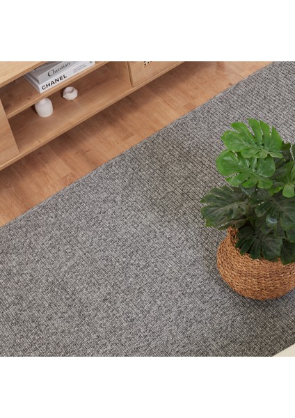 Kilim/jüt Assos V2 Gri 80 x 300 cm