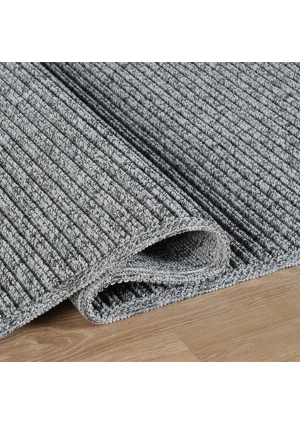Kilim/jüt Assos V2 Gri 80 x 300 cm