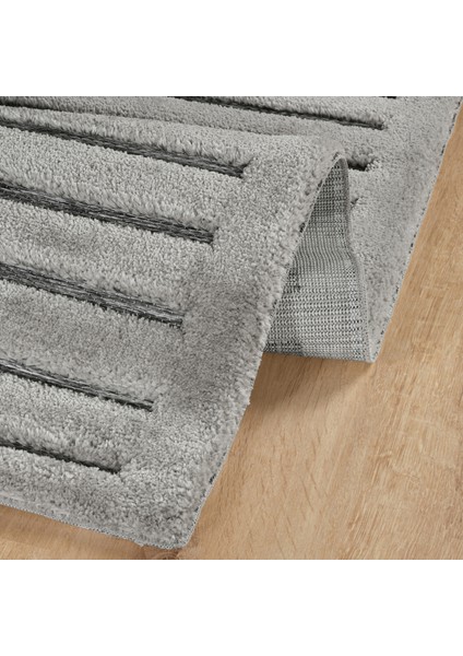 Süpersoft Liona Grey 160x230 cm Salon Mutfak Halısı Yolluk Kilim fırsatları