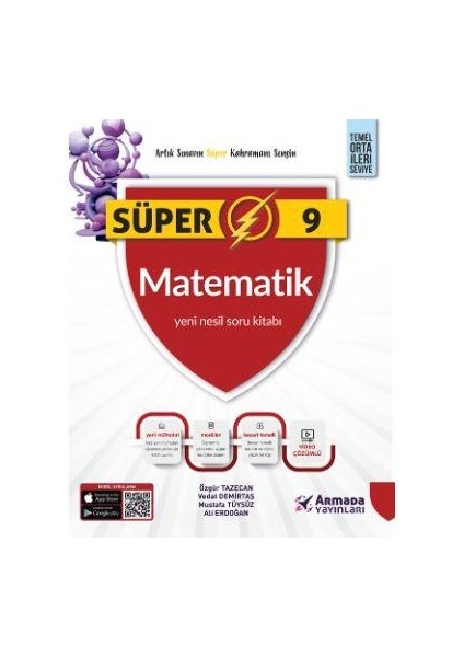 Armada Süper 9.sınıf Matematik Yeni Nesil Soru Kitabı