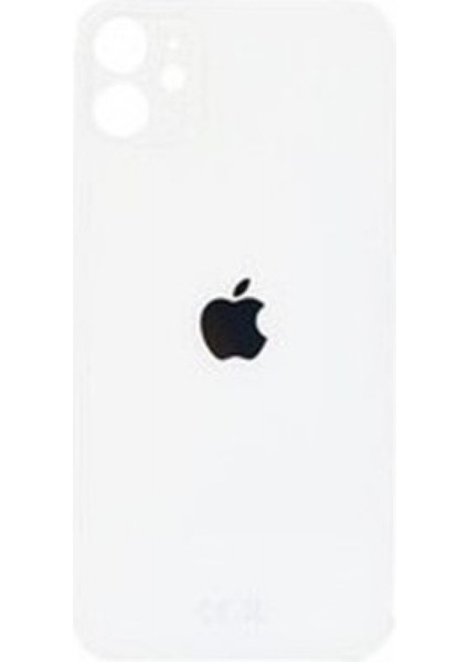 Apple iPhone Uyumlu 11 Kapak Arka Pil Kapağı Beyaz