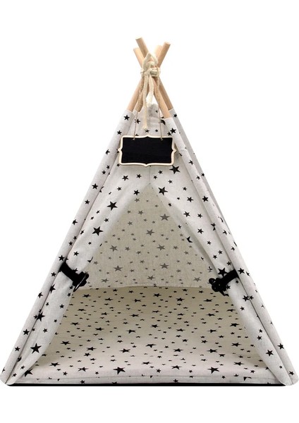 Beyaz Stil 42X45X50CM Moda Kedi Çadır Yuva Sıcak Kediler Köpek Uyku Yatak Mat Kapalı Küçük Köpekler Kediler Evi Kalın Yastık ile Kapı Plakası Ev Dekorasyon (Yurt Dışından)