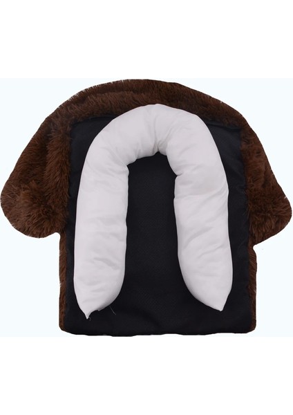 Kırmızı Şarap Tarzı W40CMXL60CMXOD60CM Fermuar Köpek Çıkarılabilir Kapak Köpek Yatağı Yıkanabilir Peluş Köpekler Kulübesi Kış Sıcak Uyuyan lar Yuva Minderi Köpek Beb (Yurt Dışından)