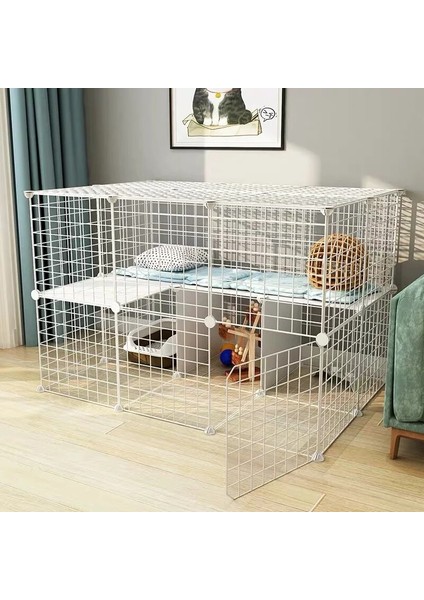 Siyah Toka Tarzı 6 Adet Dıy Pet House Katlanabilir Pet Oyun Parkı Demir Çit Köpek Kulübesi Egzersiz Eğitimi Yavru Yavru Kedi Uzay Tavşanlarıgine Domuzukirpi (Yurt Dışından) fırsatları