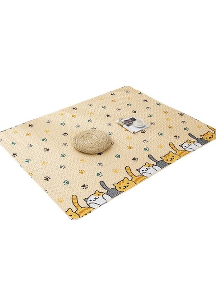 Stil - 14 Stil M - 70X90CM Köpek Mat Kanepe Sandık Zemin Paspaslar Yıkanabilir Yeniden Kullanılabilir Kedi Köpek Eğitimi Çiş Pedleri Pamuk Yastık Örtüsü Yatak Oyun Parkı Araba Seyahat (Yurt Dışından)
