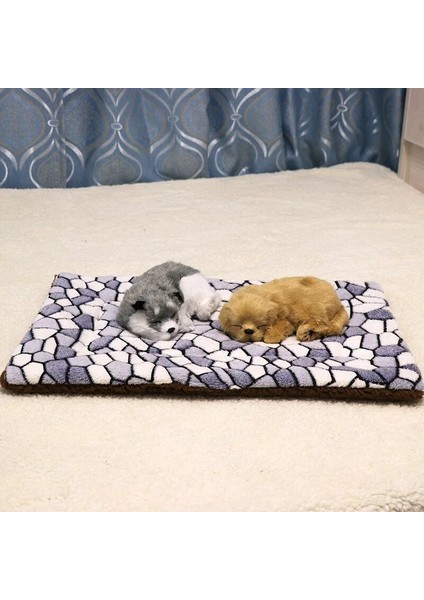 Mavi Akçaağaç Yaprağı Stili 7-114X76CM Battaniye Köpek Yatağı Ropa Perro Yumuşak Kalınlaşmış Polar Ped lar Köpekler Için Mat Kedi Kanepe Yastık Ev Kilim Sıcak Köpek Uyku Örtüsü (Yurt Dışından)