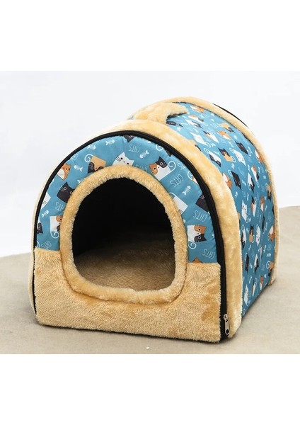 Battaniye 01 Stili S Beden Sıcak Köpek Evi Pet Yatak Baskılı Kulübesi Kanepe Mat Pet Köpek Katlanabilir Kedi Yatağı Köpek Yatağı Pet House Ürünleri Cama Perro Kedi Evi (Yurt Dışından) indirimleri
