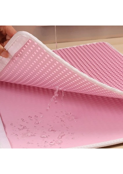 Kahverengi Tarzı L 45X60CM Pet Kedi Kumu Mat Su Geçirmez Katlanabilir Eva Çift Katmanlı Kediler Mat Alt Kaymaz Pet Kum Kedi Mat Katmanı Pet Kum Yakalayıcı Mat (Yurt Dışından) indirimleri