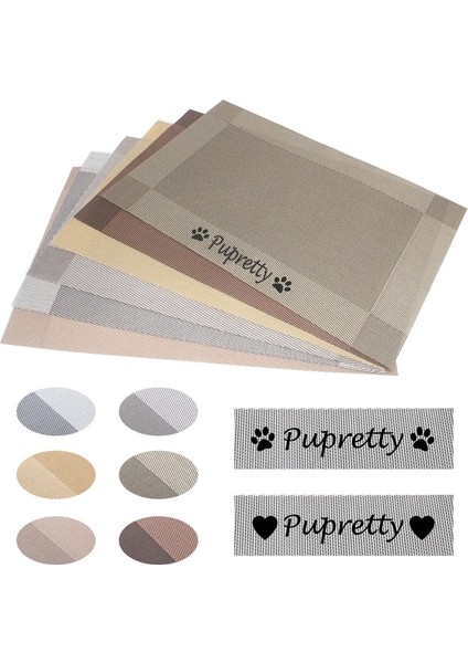 Altın Tarzı Kişiselleştirilmiş Kase Mat Köpek Besleyici Placemat Pvc Özel Köpek Adı Sevimli Besleme Yıkanabilir Mat Gıda Pedi Içme Ürünü (Yurt Dışından) modelleri
