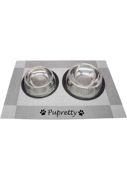 Altın Tarzı Kişiselleştirilmiş Kase Mat Köpek Besleyici Placemat Pvc Özel Köpek Adı Sevimli Besleme Yıkanabilir Mat Gıda Pedi Içme Ürünü (Yurt Dışından) fırsatları