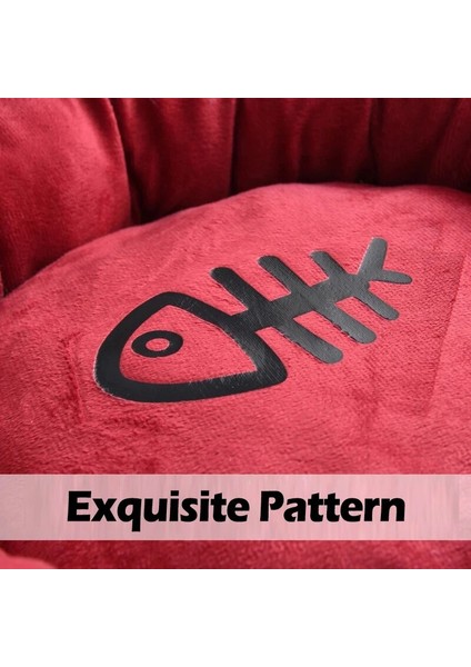 Gri Tarzı Xs Çap 30CM Sevimli Kedi Yatak Evi 60 cm Pamuk Kedi Yastık Nesk Kanepe Yavru Yavru Köpek Için Sıcak Sepet Kedi Aksesuarları Evcil Hayvan Yatakları ve Evleri (Yurt Dışından) fırsatları