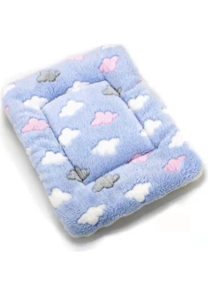 B Tarzı 30X40CM Köpek Yatağı Cama Perro Pet Battaniye Yumuşak Kalınlaşmış Polar Ped Yatak Mat Yavru Köpek Kedi Kanepe Minderi Ev Halısı Sıcak Uyku Örtüsü (Yurt Dışından)