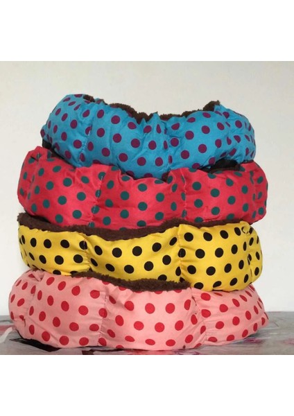 Pembe Stil 30X40X10CM Küçük Pet Yatak Için Köpek Yatağı Sevimli Doghouse Nokta Baskılı Pet Mat Kedi Yatağı Pet Cathouse Köpek Yatağı Küçük Köpekler ve Kedi Için Pet Malzemeleri (Yurt Dışından) modelleri