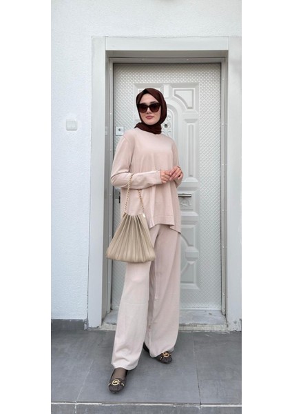 Viskon Sweatshirt Bej