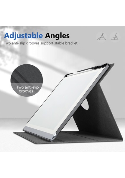 Remarkable 2 10,3 Inç 2020 Kağıt Tablet Kılıfı Stil 1 Gri Gri Için (Yurt Dışından)