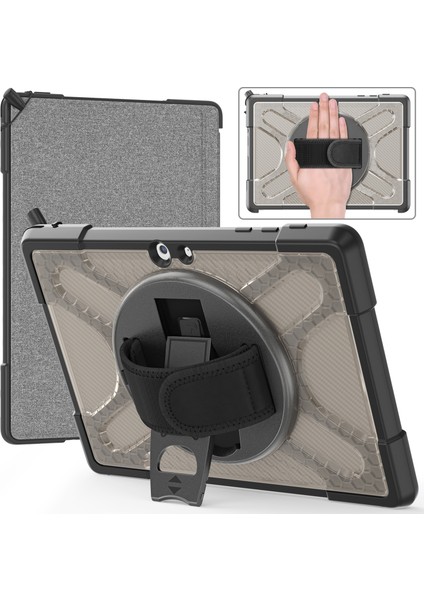 Microsoft Surface Go Için Tpu + Pc Kılıfı 4/3/2/1 Çay Rengi (Yurt Dışından)
