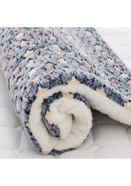 Denizaltı Yıldız Stili 5-69X52CM Pet Battaniye Köpek Yatağı Kedi Mat Yumuşak Mercan Polar Kış Kalınlaşmak Yastık Küçük Orta Köpekler Kediler Için Sıcak Uyku Yatakları Malzemeleri (Yurt Dışından)