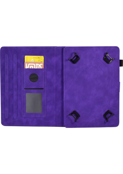 10 Inç Tabletler Için Tower Kabartmalı Kılıf Mor (Yurt Dışından) fırsatları