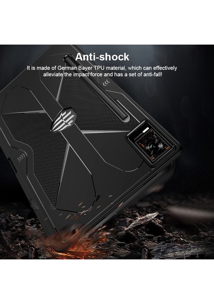 Zte Nubia Red Magic Oyun Tableti Siyah Için Darbeye Dayanıklı Tpu Kılıf (Yurt Dışından) fırsatları