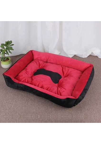 Stylee Gri Tarzı 60X45X15CM Köpek Yatağı Kanepe Paspasları Küçük Orta Büyük Köpek Için Yumuşak Köpekler Için Yıkanabilir Ev Kedi Köpek Kulübesi Için Mat Yastık Kedi Yatağı (Yurt Dışından)