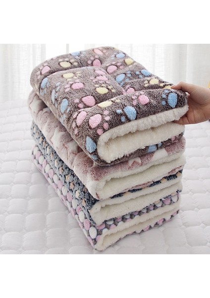 Pembe Nokta Stili 1-32X25CM Pet Battaniye Köpek Yatağı Kedi Mat Yumuşak Mercan Polar Kış Kalınlaşmak Yastık Küçük Orta Köpekler Kediler Için Sıcak Uyku Yatakları Malzemeleri (Yurt Dışından) indirimleri