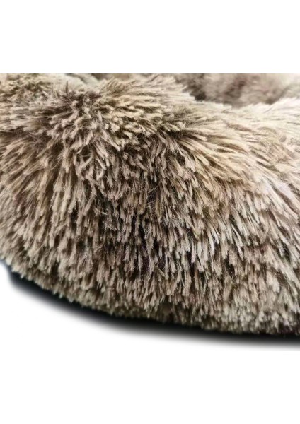 Deri Pembe Tarzı Xs Beden Uzun Peluş Sakinleştirici Pet Yatak Kedi Veya Köpek Için Yuvarlak Peluş Köpek Mat Kediler Evi Yuva Yumuşak Köpek Sepeti Pet Yastık Taşınabilir Malzemeleri (Yurt Dışından) fırsatları