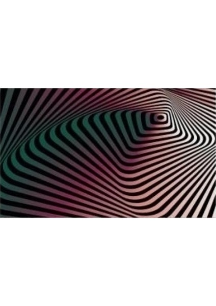 Dijital D Spiral Siyah-Pembe Kapı Paspası Dış Mekan Paspas K-3170