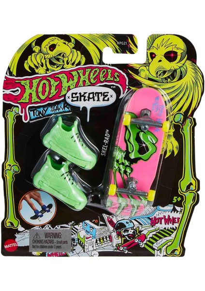 Skate Neon Temalı Parmak Kaykay ve Ayak Paketleri HPG21-HPG27