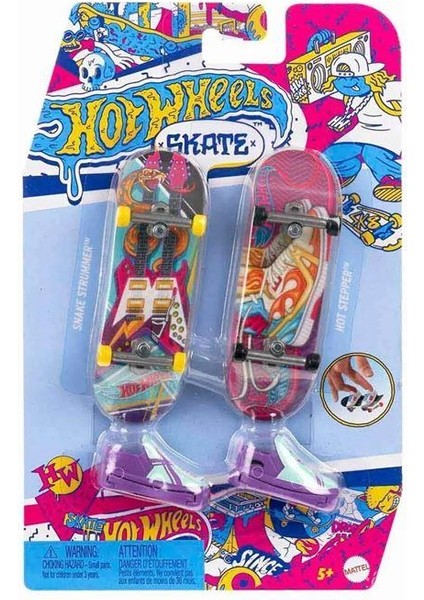 Skate Retro Temalı Ikili Parmak Kaykay ve Ayakkabı Paketleri HXL17-HXL19 fiyatları