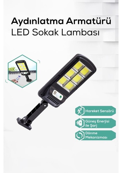 Suya Dayanıklı ve Güneş Enerjili LED Lamba