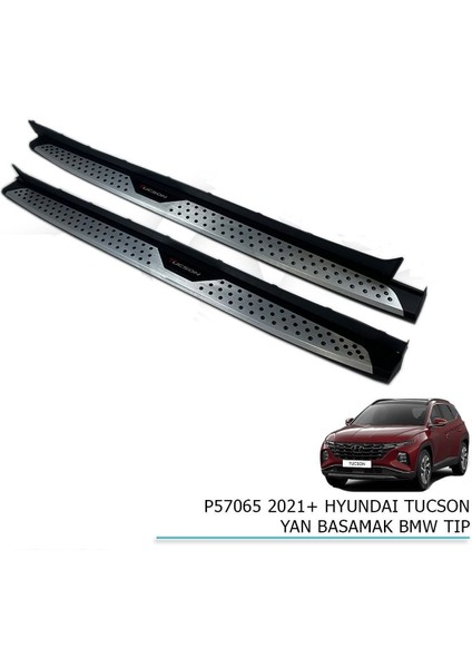 Hyundai Tucson 2021+ Yan Basamak Sıde Step Bmw Style