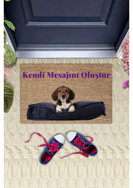Dijital Baskı Kişiye Özel Iç Kapı Dekorasyon Paspas PS11227